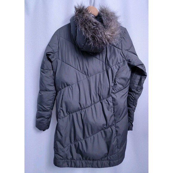 Columbia Snow Eclipse Fur Lined Hood Mid Jacket Women's size LARGE - Picture 3 of 8